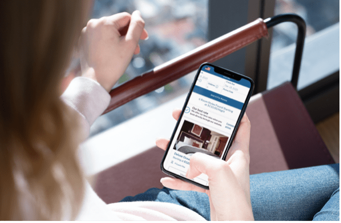property management system with mobile booking engine