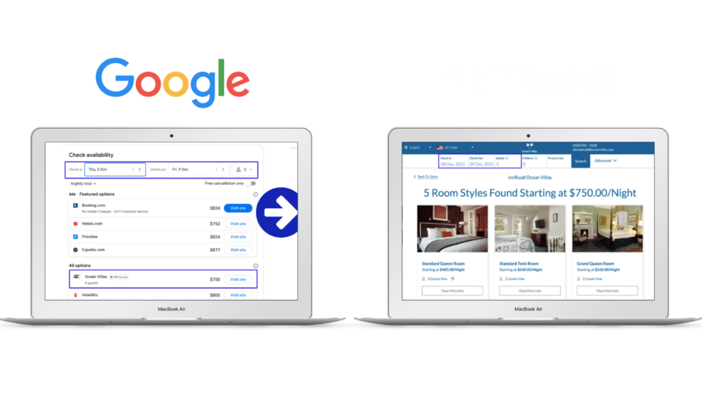 The Benefits of Using Google Booking Links for Your Property